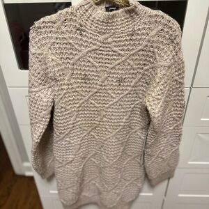 Express Cream Knit Top